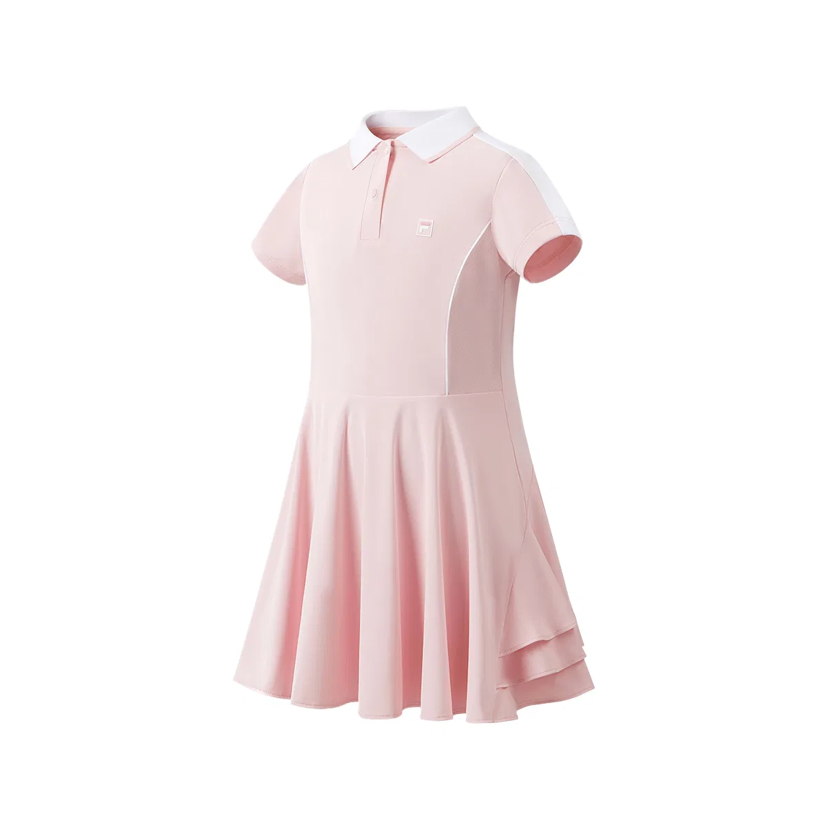 Платье детское FILA KIDS с отложным воротником Monroe Pink — фото 4