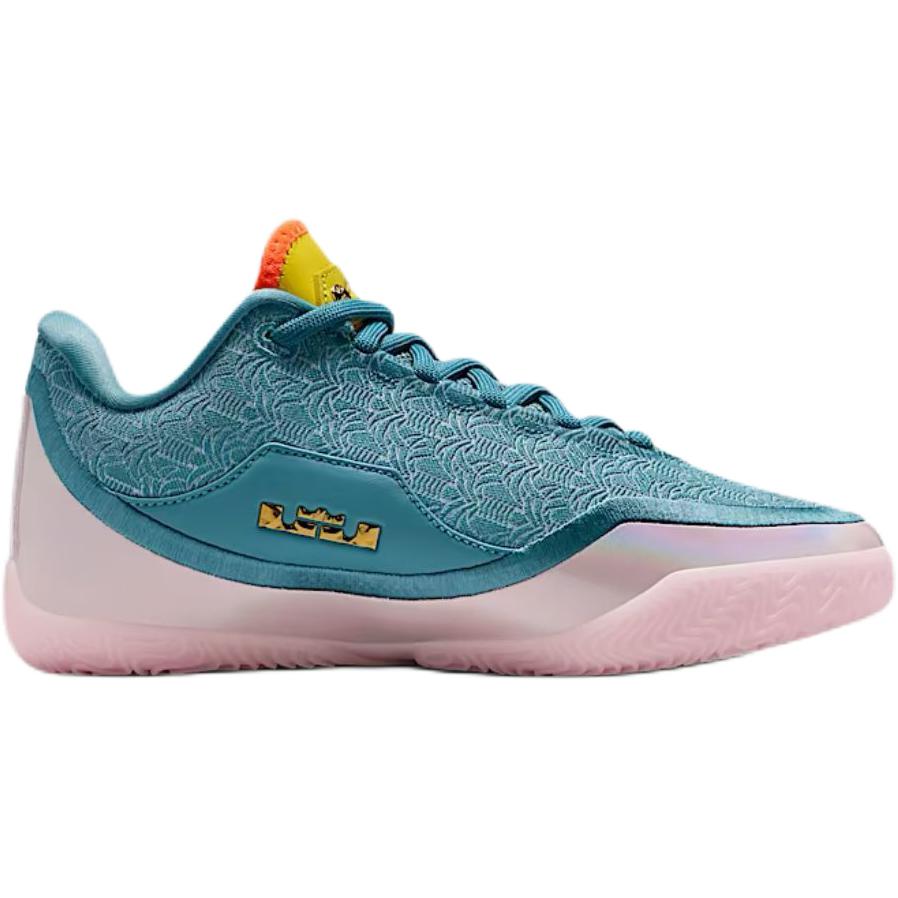 Nike Детские баскетбольные кроссовки Lebron 23 Low top Blue Pink — фото 3