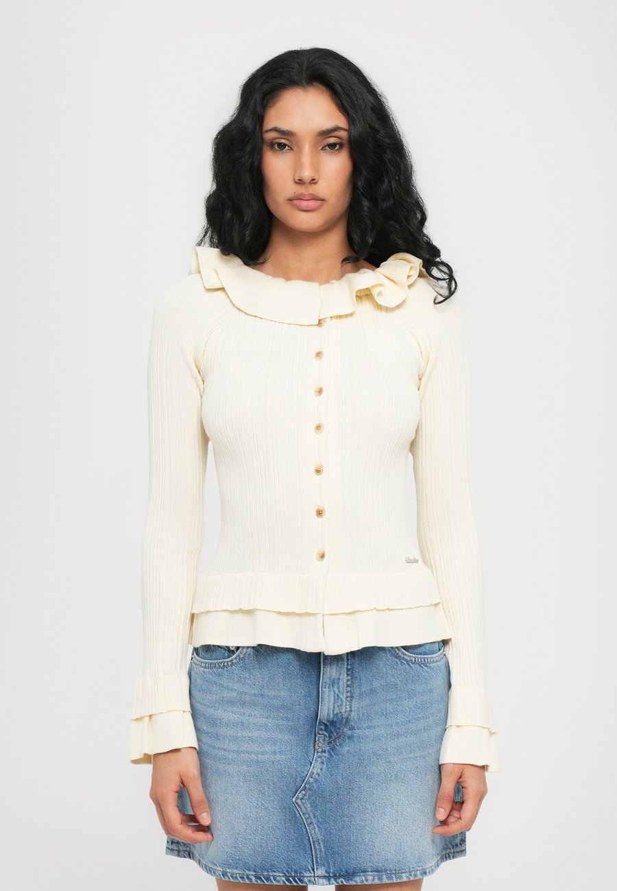 

Кардиган Holzweiler RIPPLE CARDIGAN, Ecru/Off-White