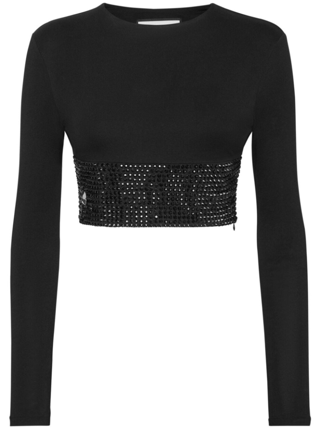 

Укороченная футболка Philipp Plein, черный