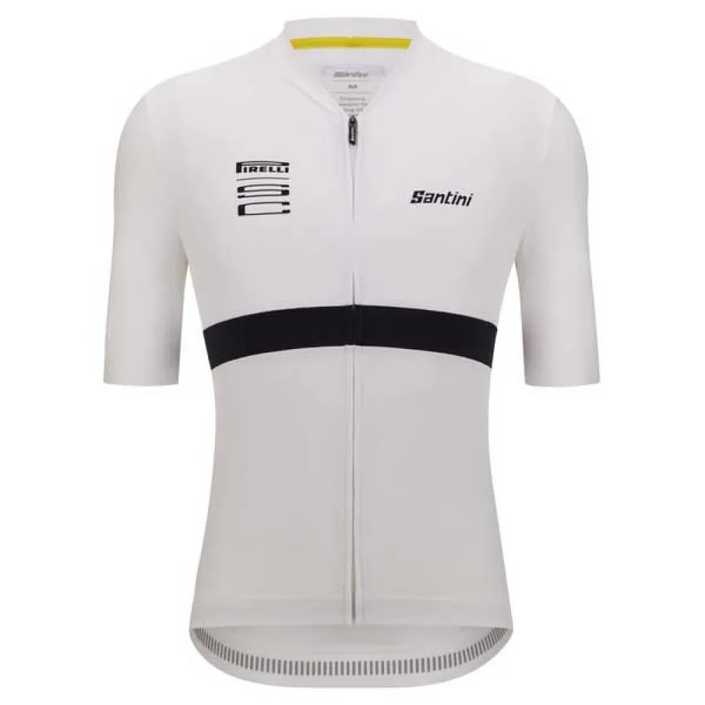 

Джерси с коротким рукавом Santini Pirelli, белый