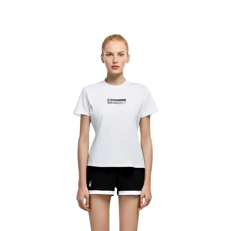 Футболка унисекс белая Supreme, белый — фото 4