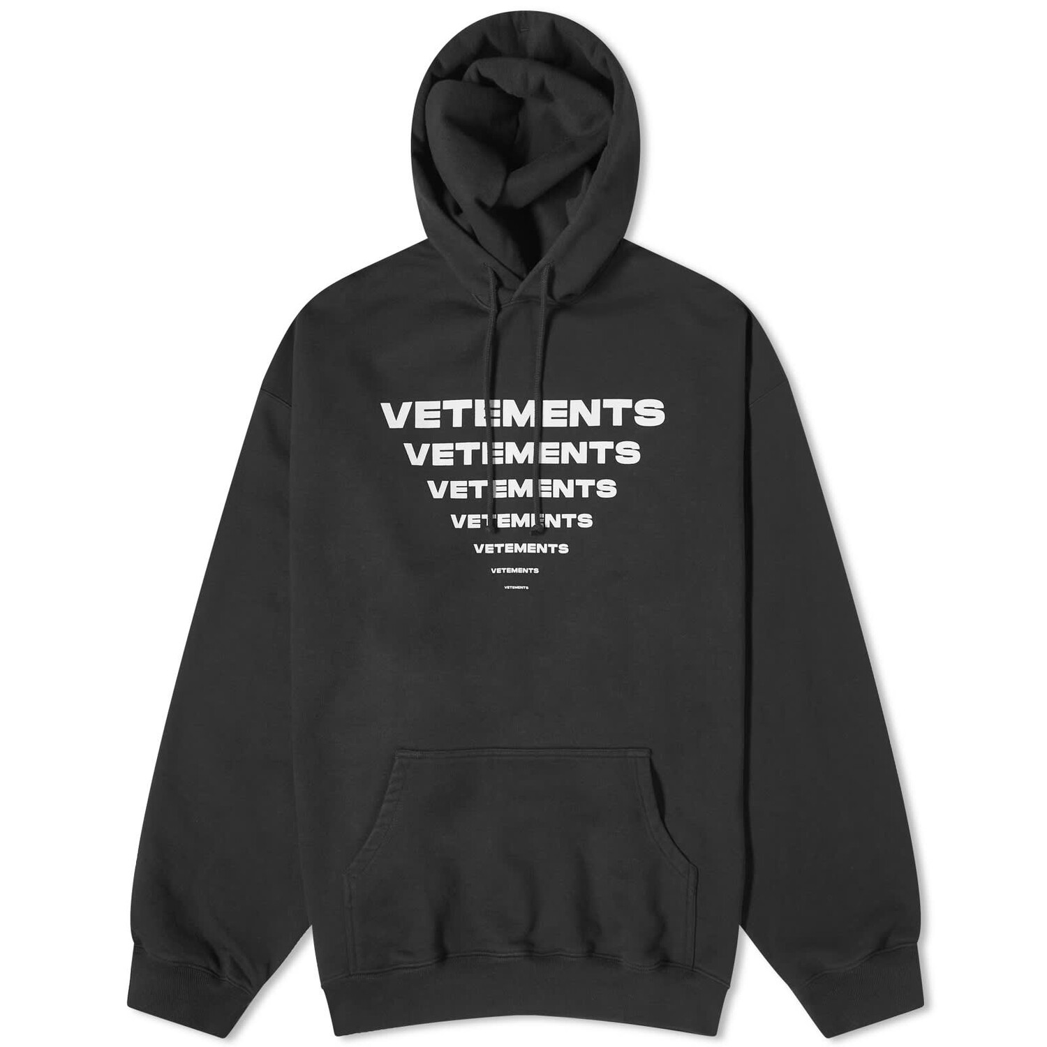 

Худи Vetements Pyramid Logo, черный