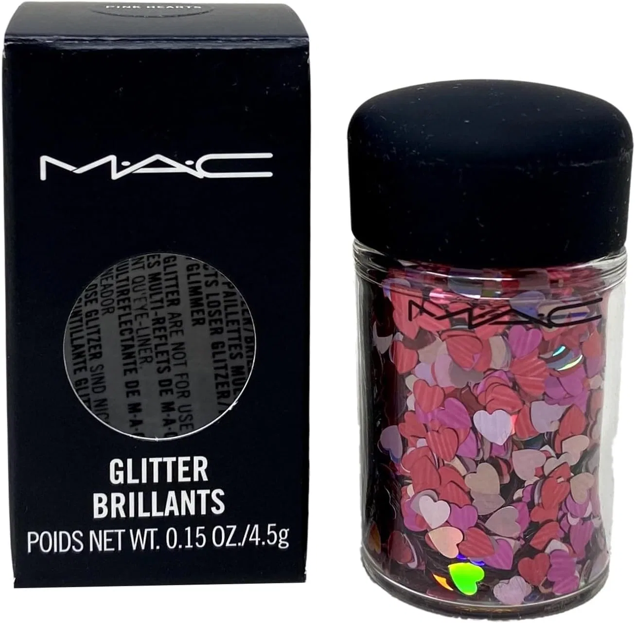 Глиттер M.A.C Glitter Brilliants, розовое сердце, 0.15 унции M·A·C