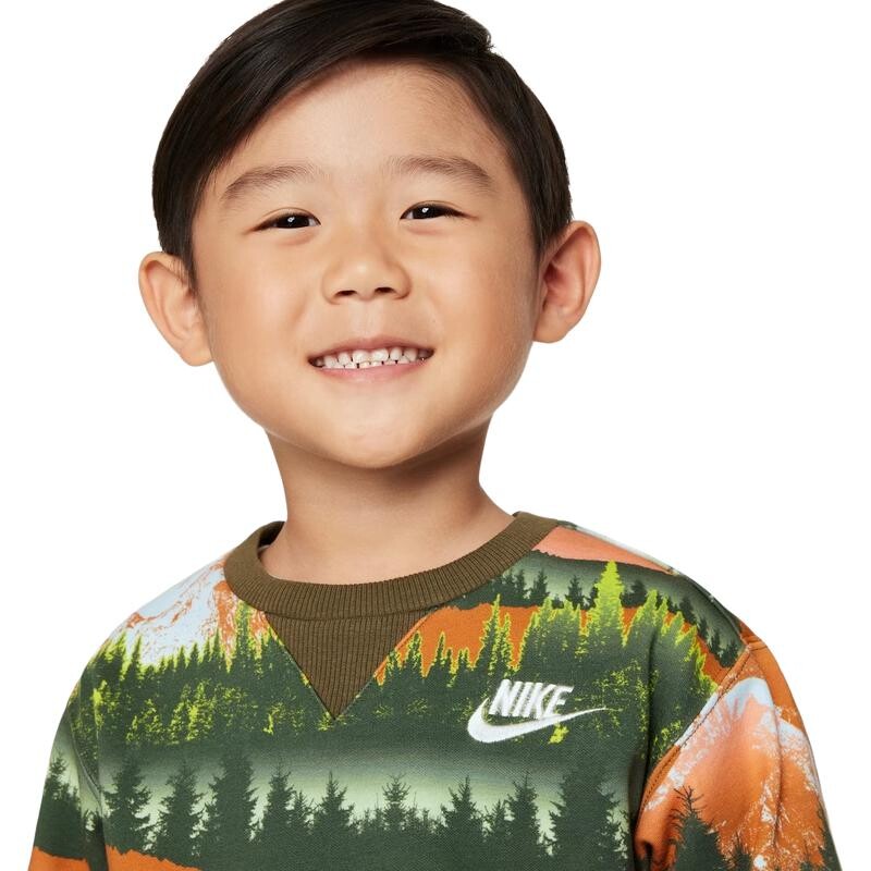 Толстовка ТД Nike, оливковый — фото 4