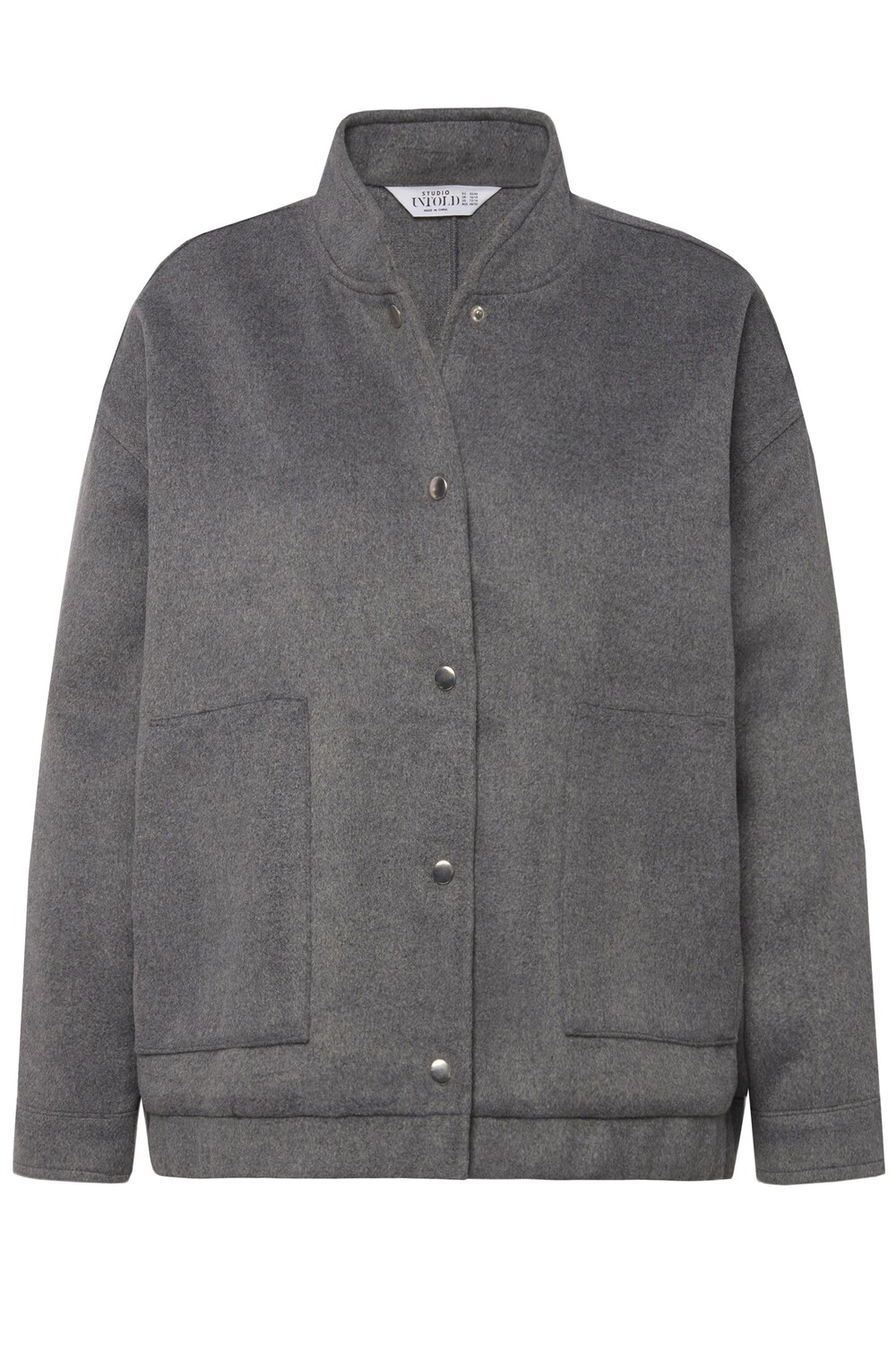 

Толстовка Studio Untold Kurzjacke, цвет dunkelgrau melange