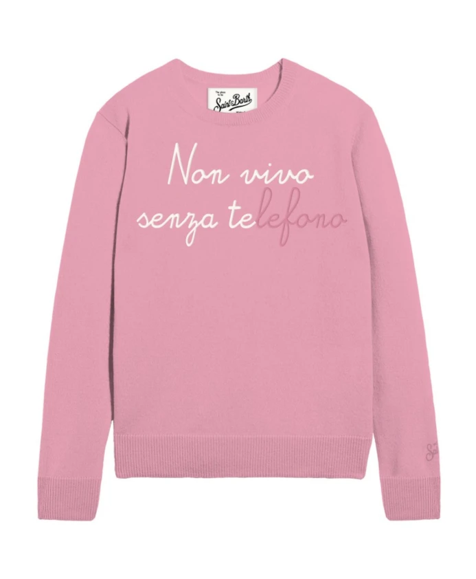 

Новая толстовка с изображением королевы Mc2 Saint Barth, розовый