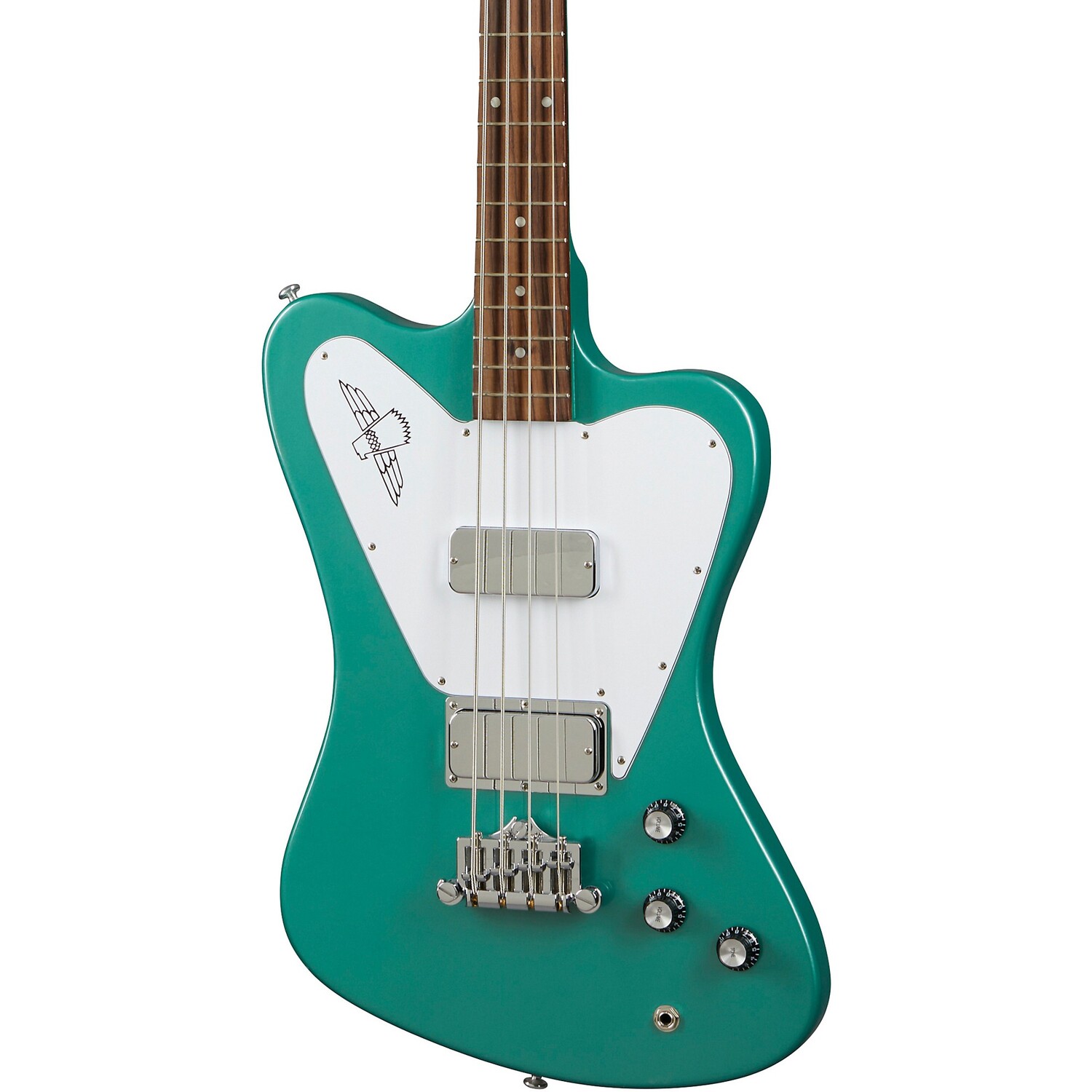 

Нереверсивная бас-гитара Gibson Thunderbird Inverness Green