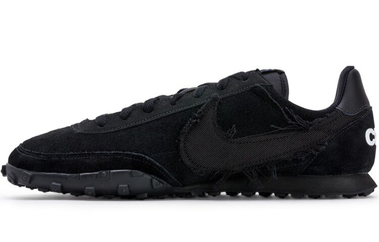 

Кроссовки CDG x Nike Waffle Racer Comme des Garcons, черный