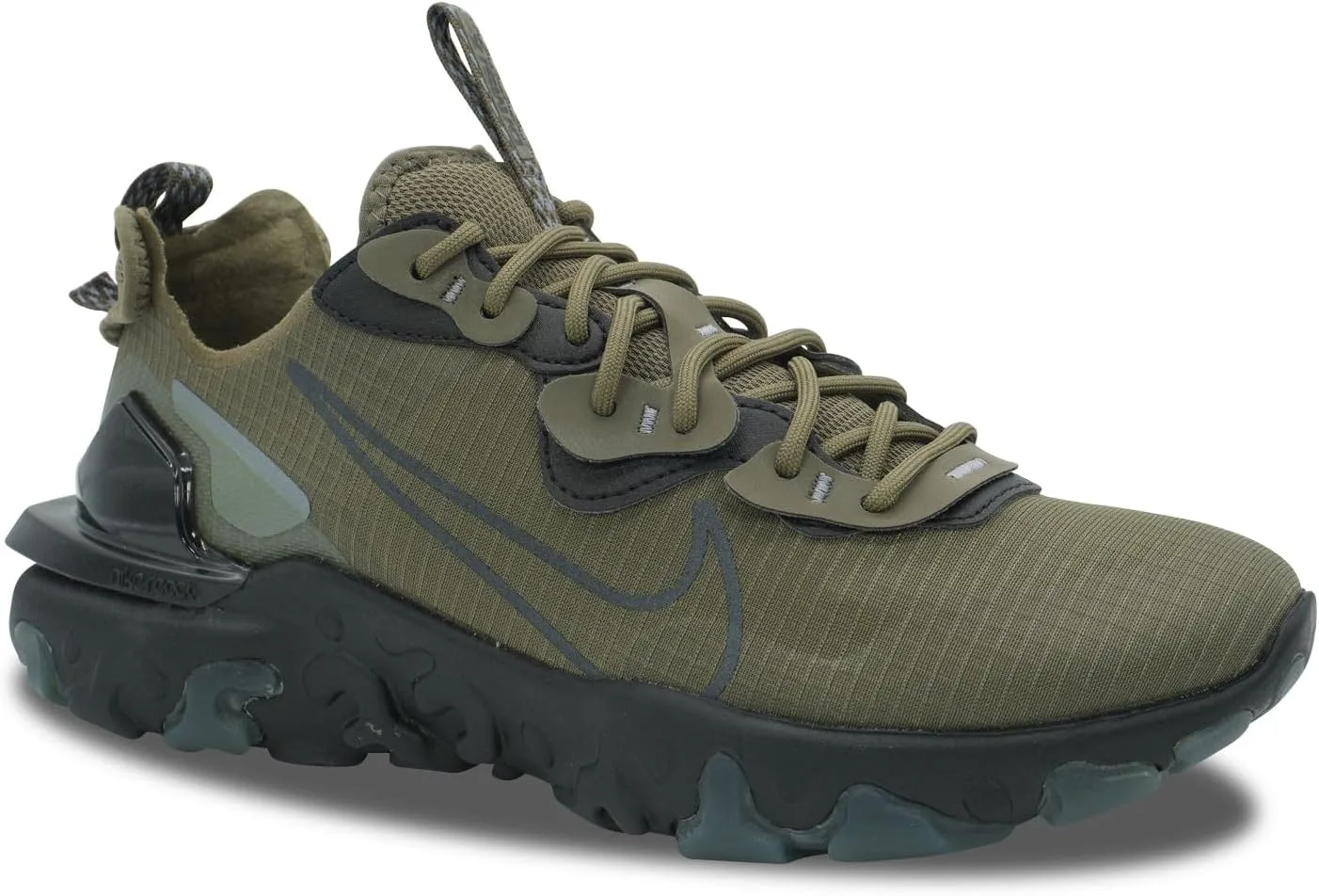 Мужские беговые кроссовки Nike React Vision, черный/серый — фото 2