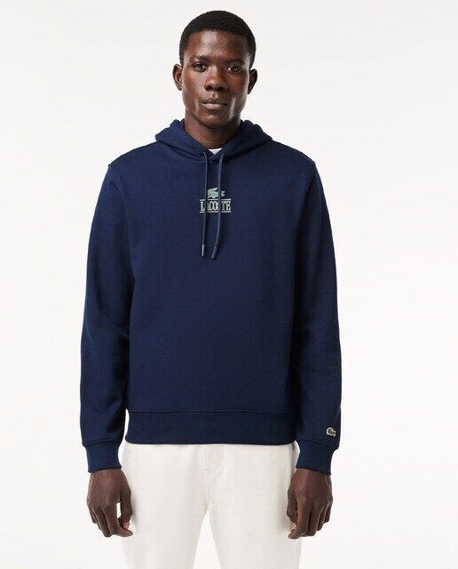 

Толстовка Jogger с капюшоном и принтом Lacoste Lacoste, темно-синий