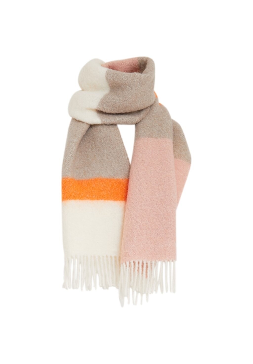 

Шарф MILAKIRA STRIPED SCARF 2 Minus, розовый