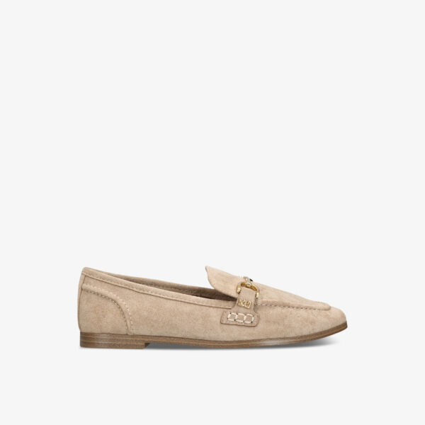 

Замшевые лоферы madeline с цепочкой и цепочкой Kg Kurt Geiger, коричневый