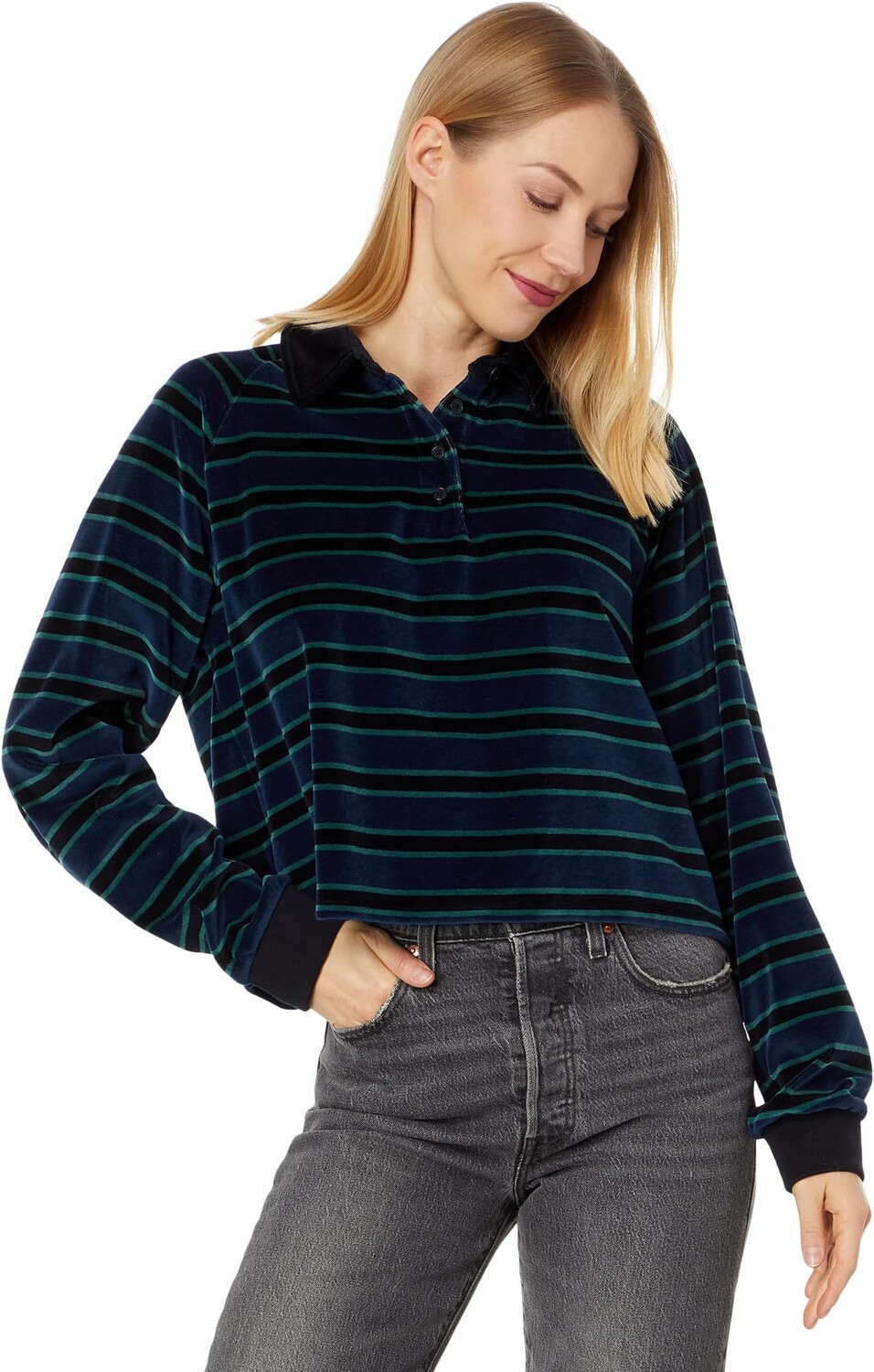 

Топ Levi's Premium Royce Rugby, цвет Total Eclipse
