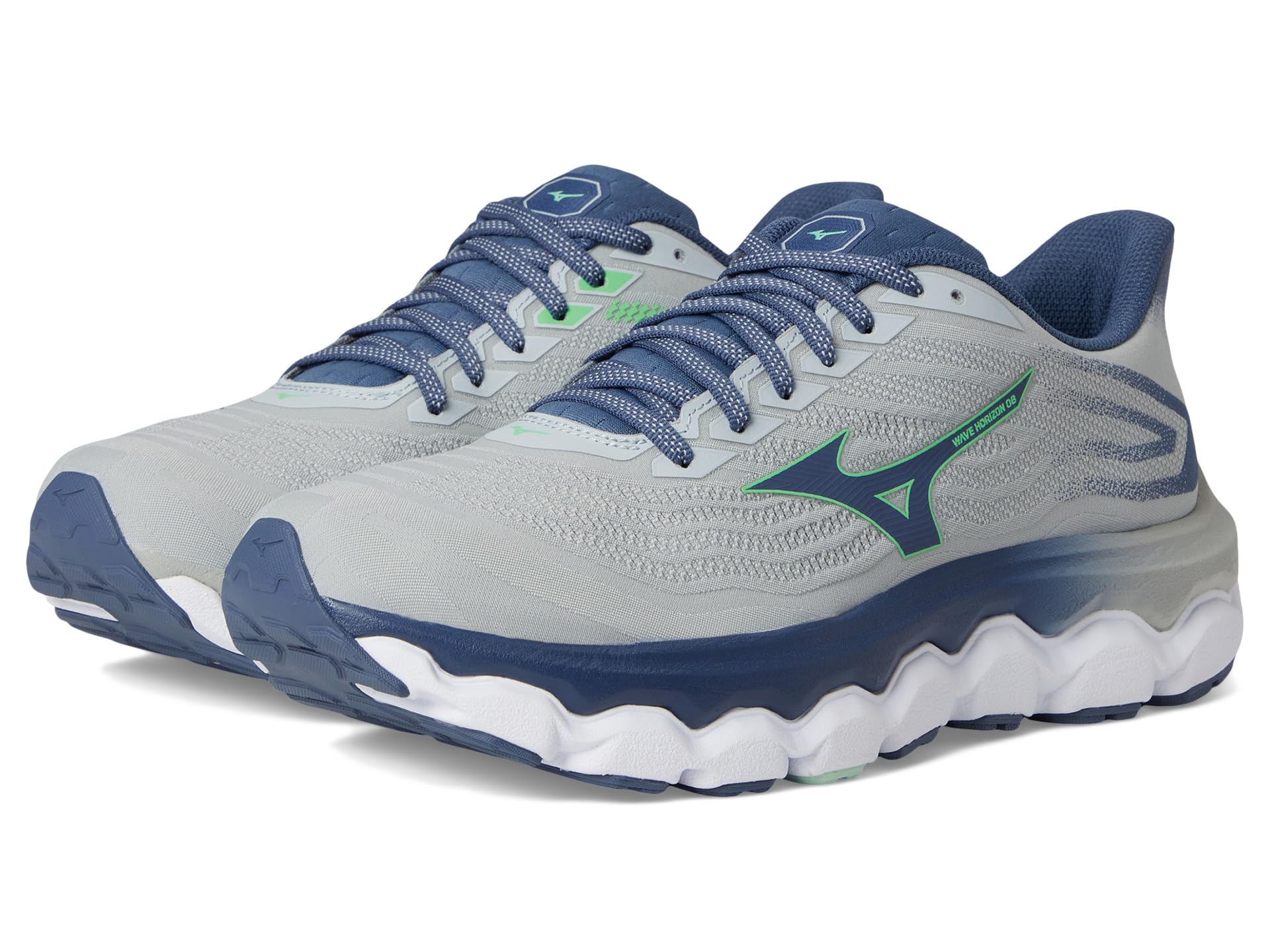 

Кроссовки Mizuno Wave Horizon 8, цвет Pearl Blue/ Vintage Indigo
