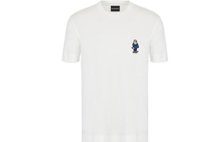 

Футболка мужская белая EMPORIO ARMANI