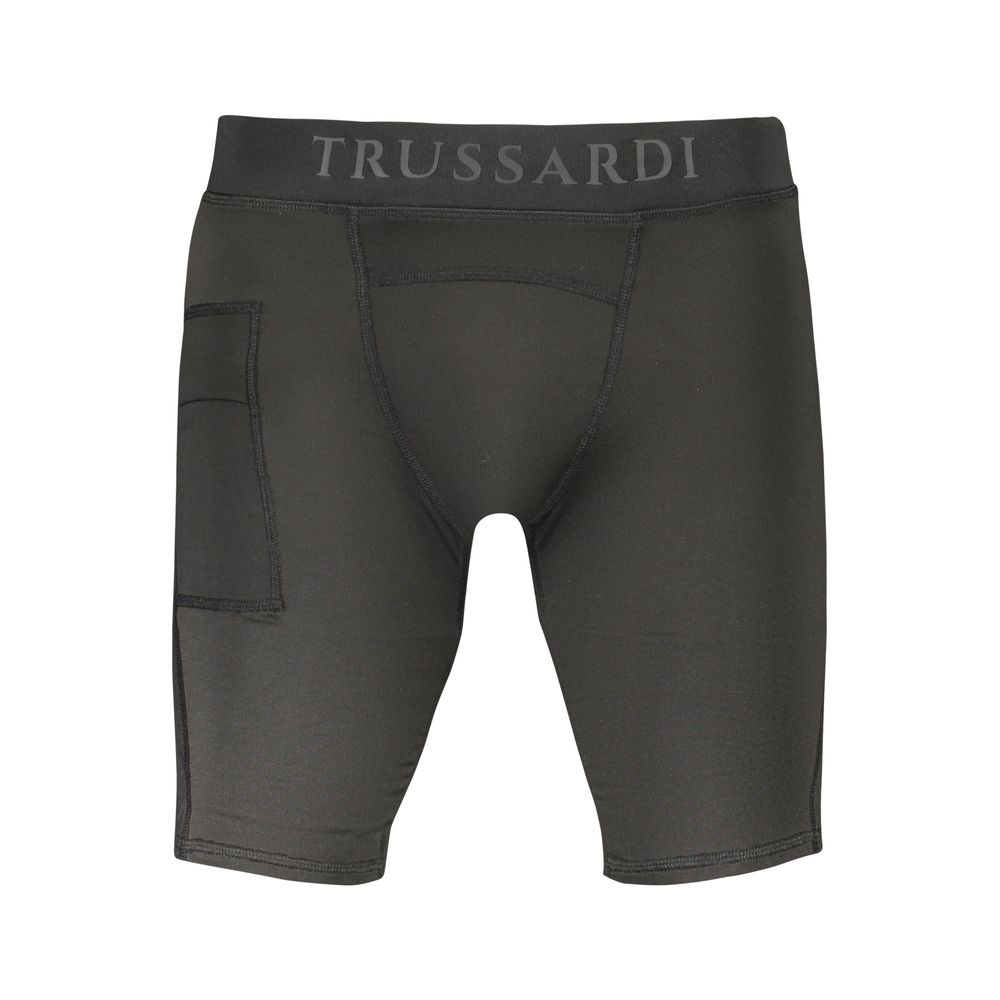 

Черные брюки из полиэстера Trussardi, черный