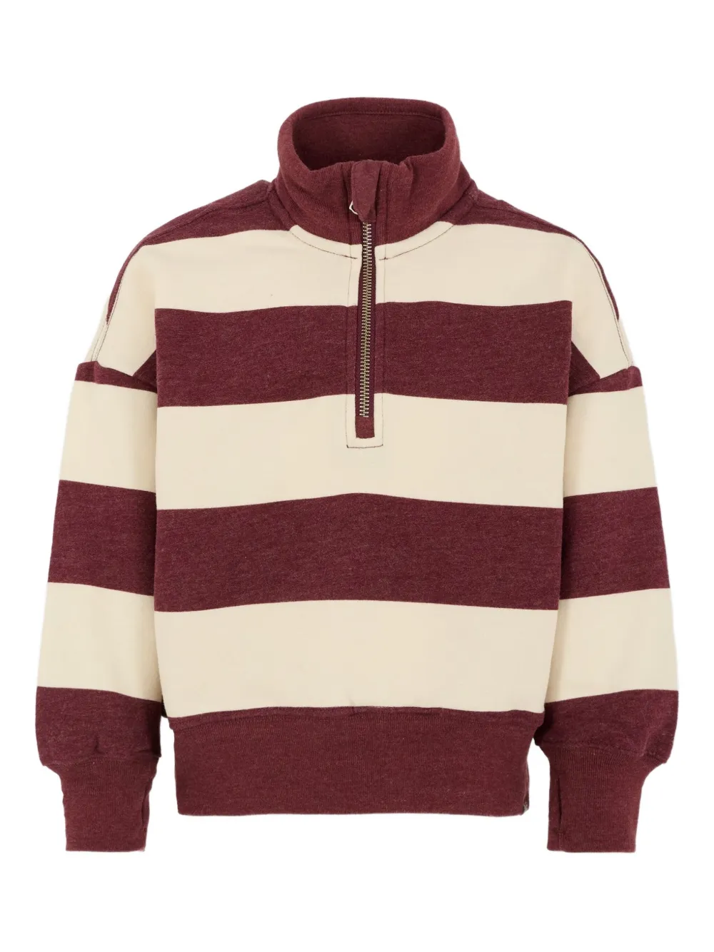 

Полосатый свитшот ABERCROMBIE FITCH KIDS, красный