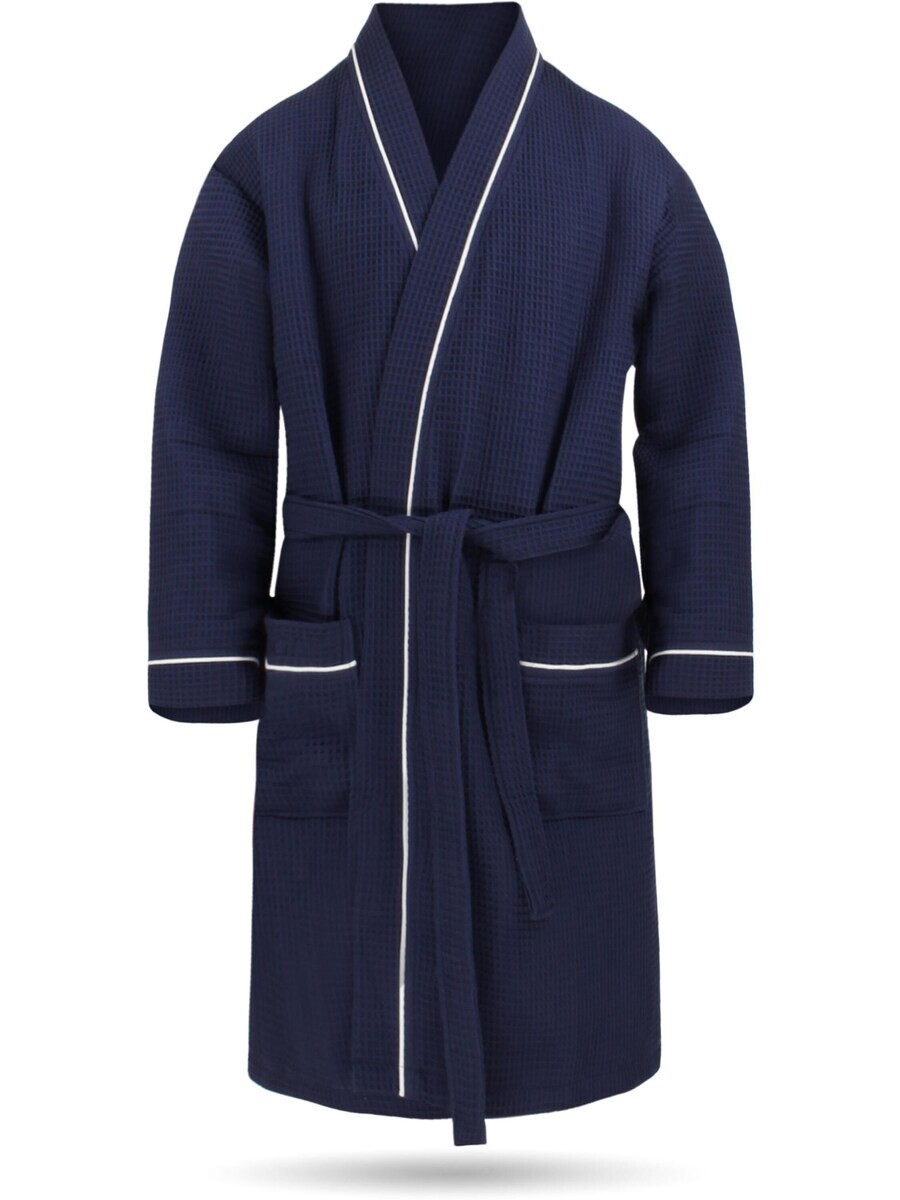 

Халат normani Short Bathrobe Bali, морской синий