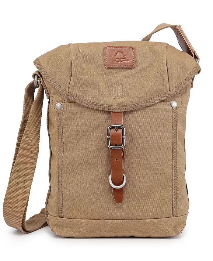 

Сумка через плечо Forest Canvas Flap TSD BRAND, коричневый/бежевый