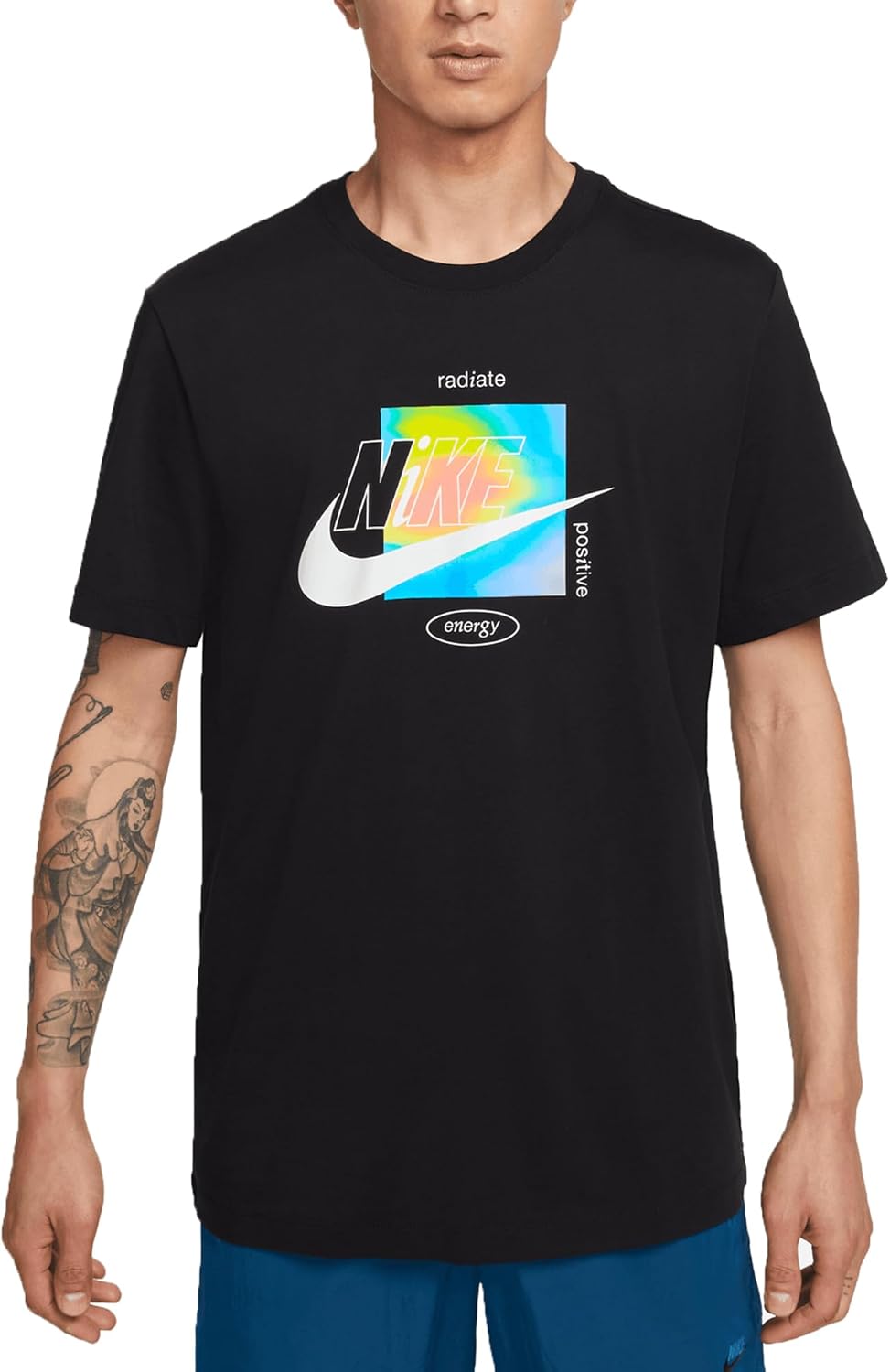 

Мужская спортивная футболка Nike SI HBR, Black, Черный, Мужская спортивная футболка Nike SI HBR, Black