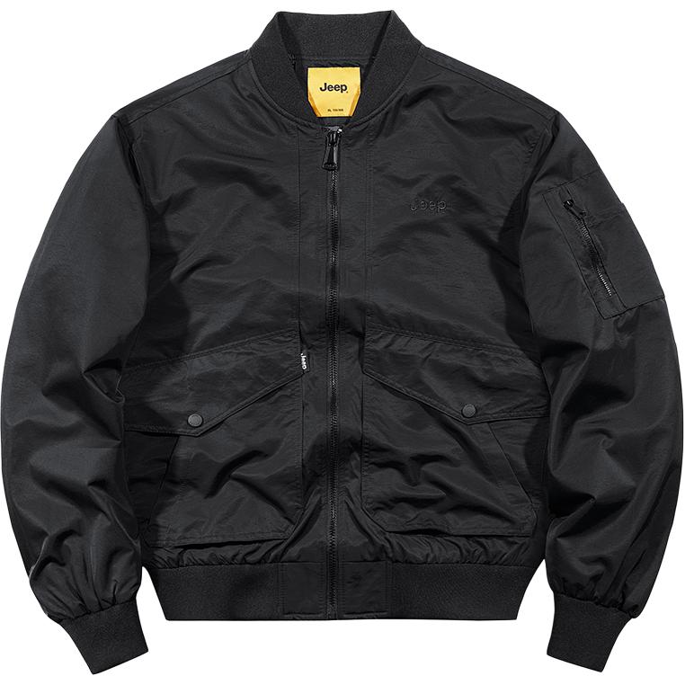 

Куртка Unisex Baseball Collar Moderate Jeep, черный