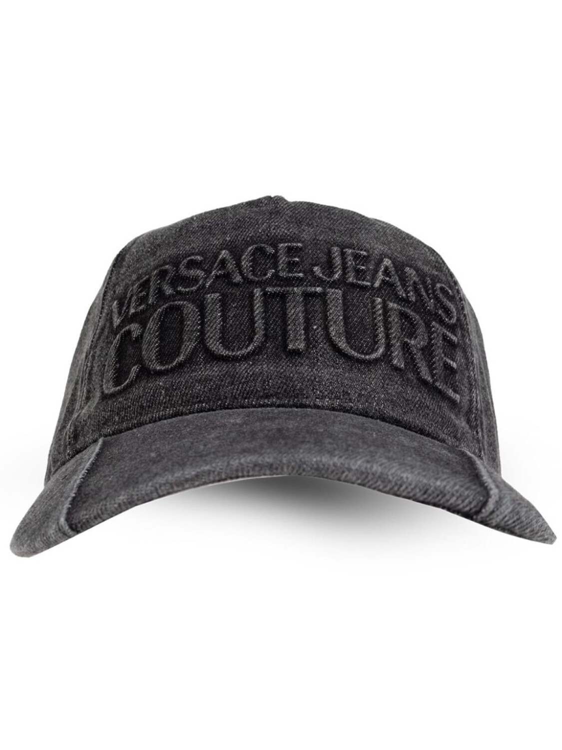

Бейсболка с вышитым логотипом Versace Jeans Couture, черный
