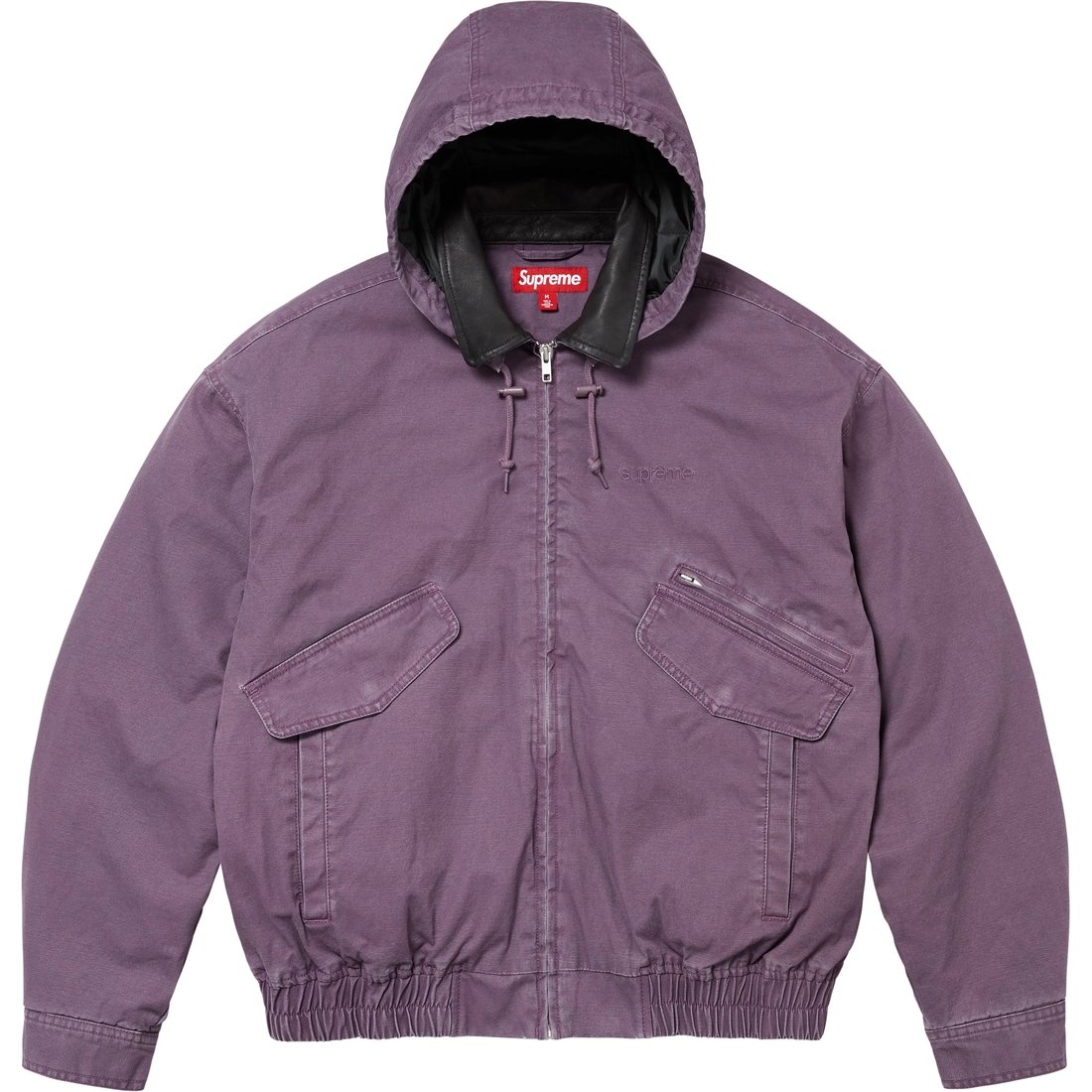 

Куртка с кожаным воротником FW24 Supreme, Marine Blue/Navy