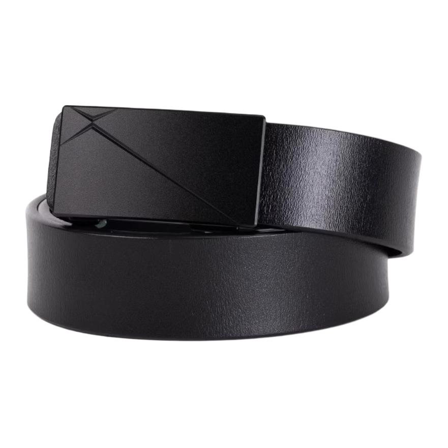 

WARRIOR Ремень мужской из коровьей кожи черный, ширина 34 см