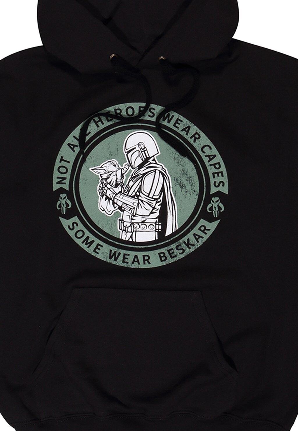 

Толстовка с капюшоном STAR WARS MANDALORIAN WEAR BESKAR Henry Tiger, черный