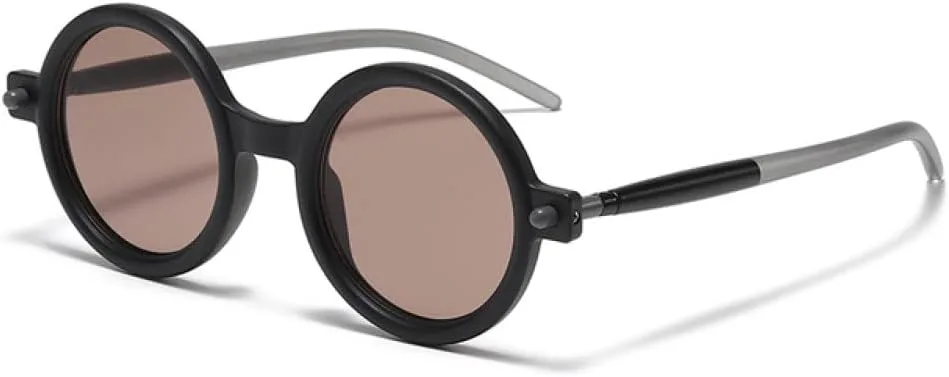 

Модные солнцезащитные очки MUTYNE для мужчин и женщин, трендовые, роскошные, в стиле панк, винтажные, с прозрачными линзами и защитой от УФ-излучения UV400, C8