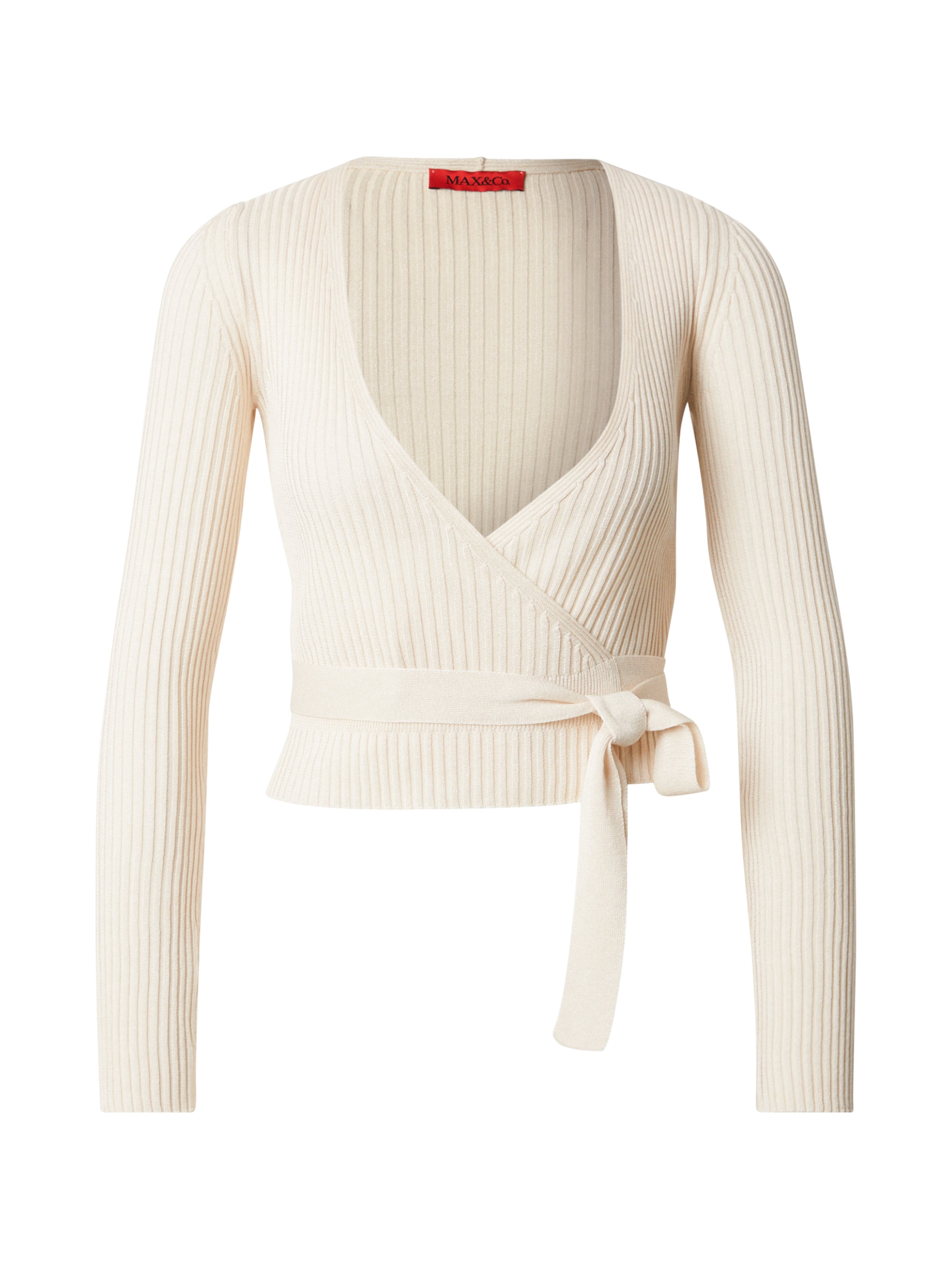 

MAX&Co. Кардиган 'MATERIA' вязаный в цвете экрю