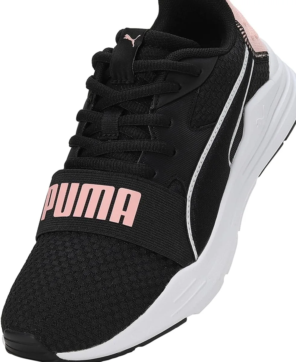 Кроссовки для легкой атлетики PUMA Unisex Wired Run Pure, белый/черный — фото 2