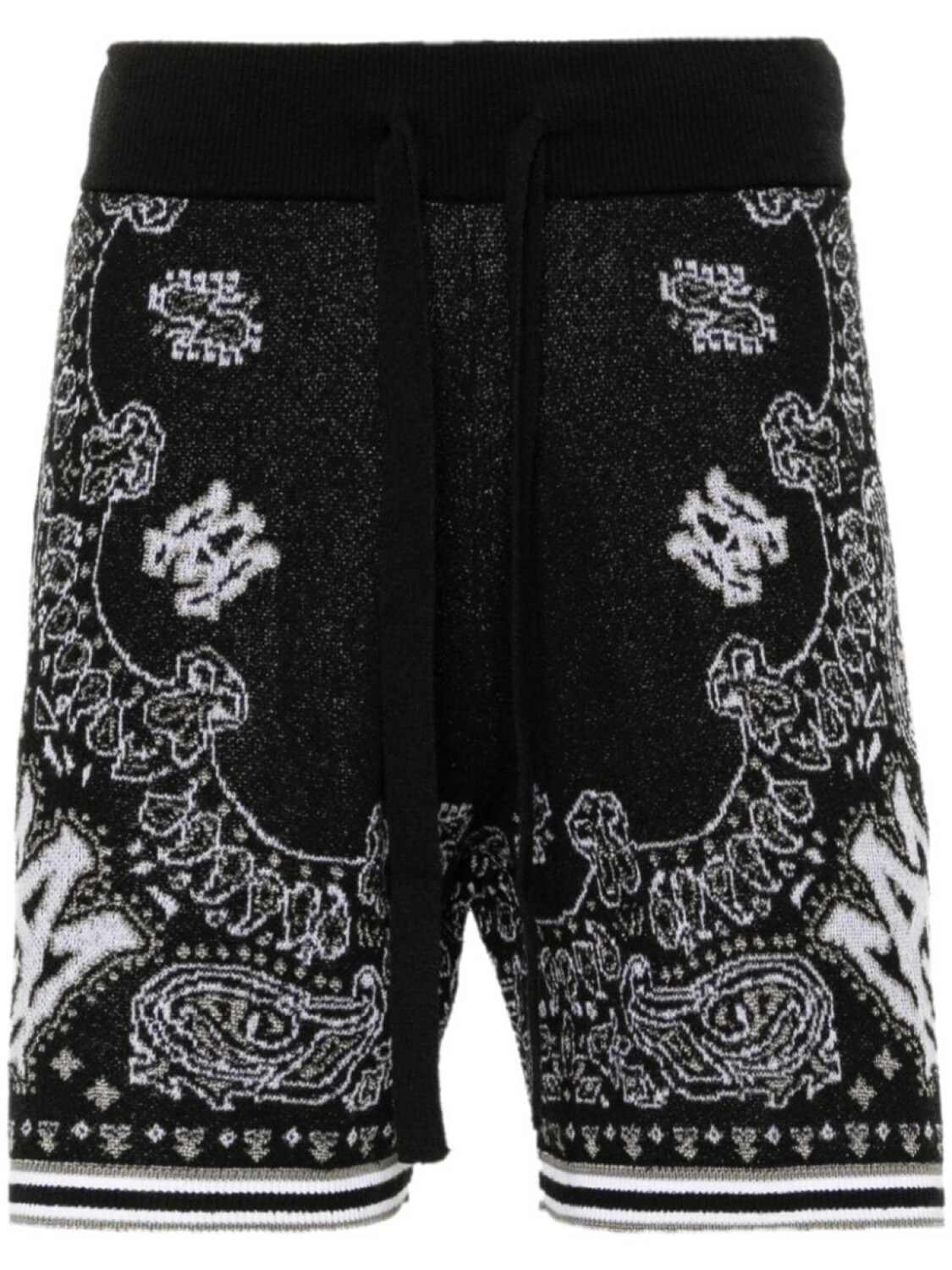 

Жаккардовые шорты AMIRI, черный