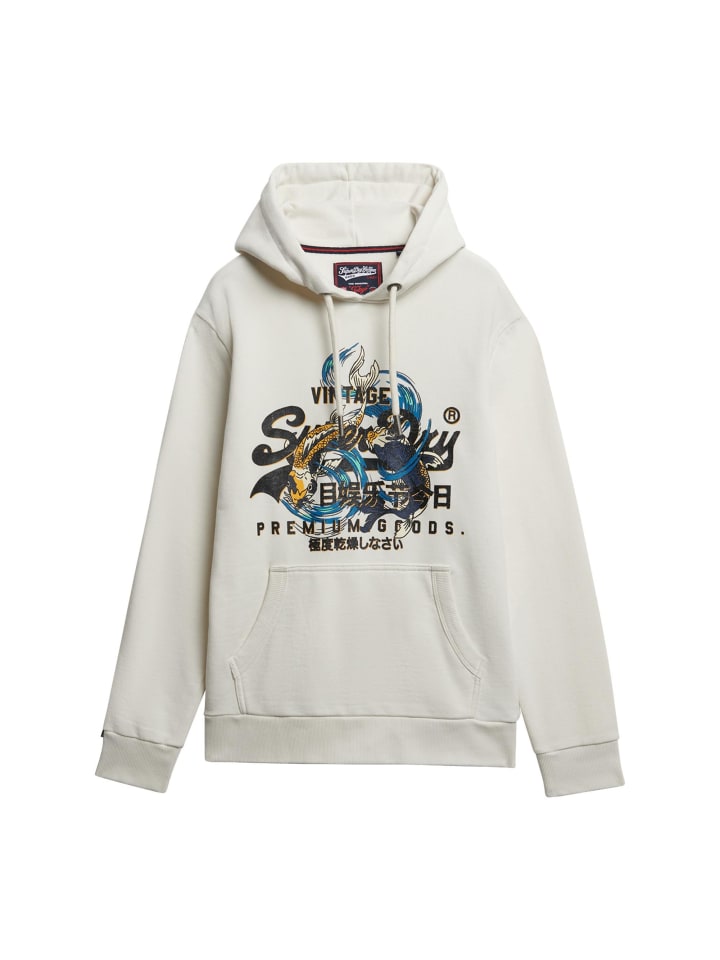 

Толстовка Superdry, светло-серый