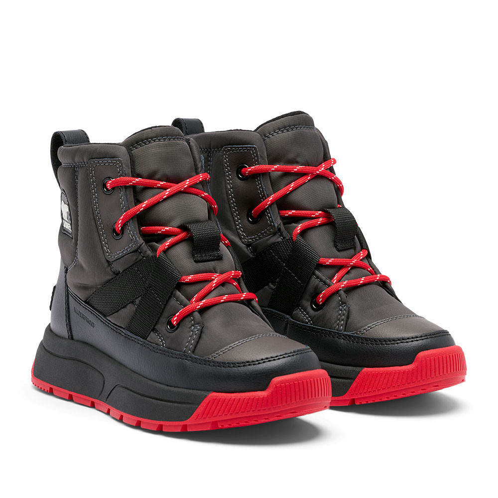 

Детские водонепроницаемые зимние ботинки Sorel Whitney III Mid, Jet Black