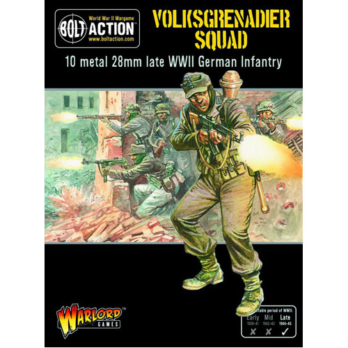 

Фигурки Bolt Action: Volksgrenadiers (10 Models)