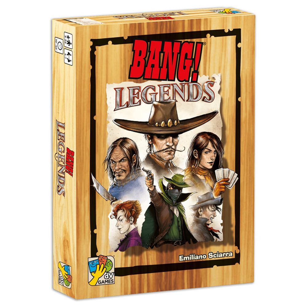 

Настольная игра DaVinci Games BANG! Legends