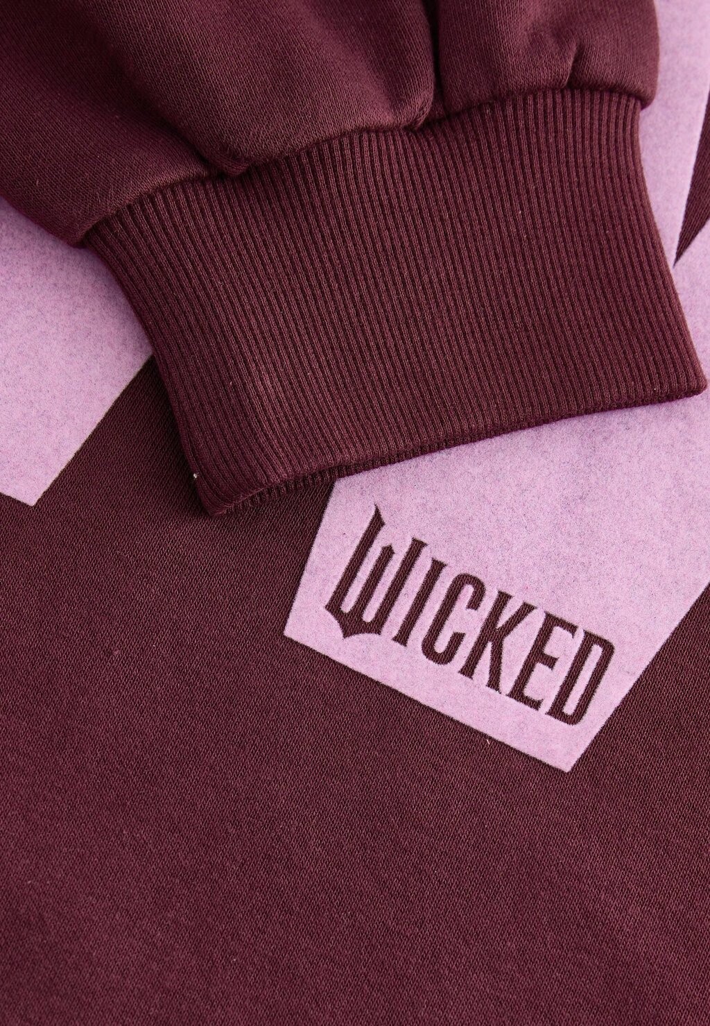 

Толстовка OFFICIAL WICKED MOVIE LICENSE VARSITY GRAPHIC VEE NECK Next, красный