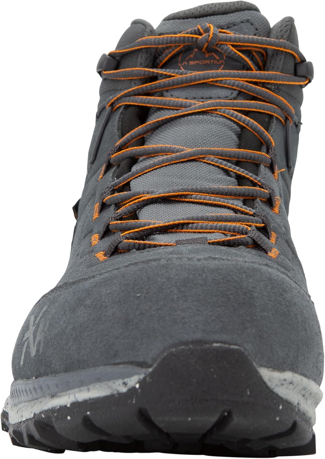 Мужские походные ботинки La Sportiva TX Hike Mid из кожи с гидроизоляцией GTX, Metal/Hawaiian Sun — фото 4