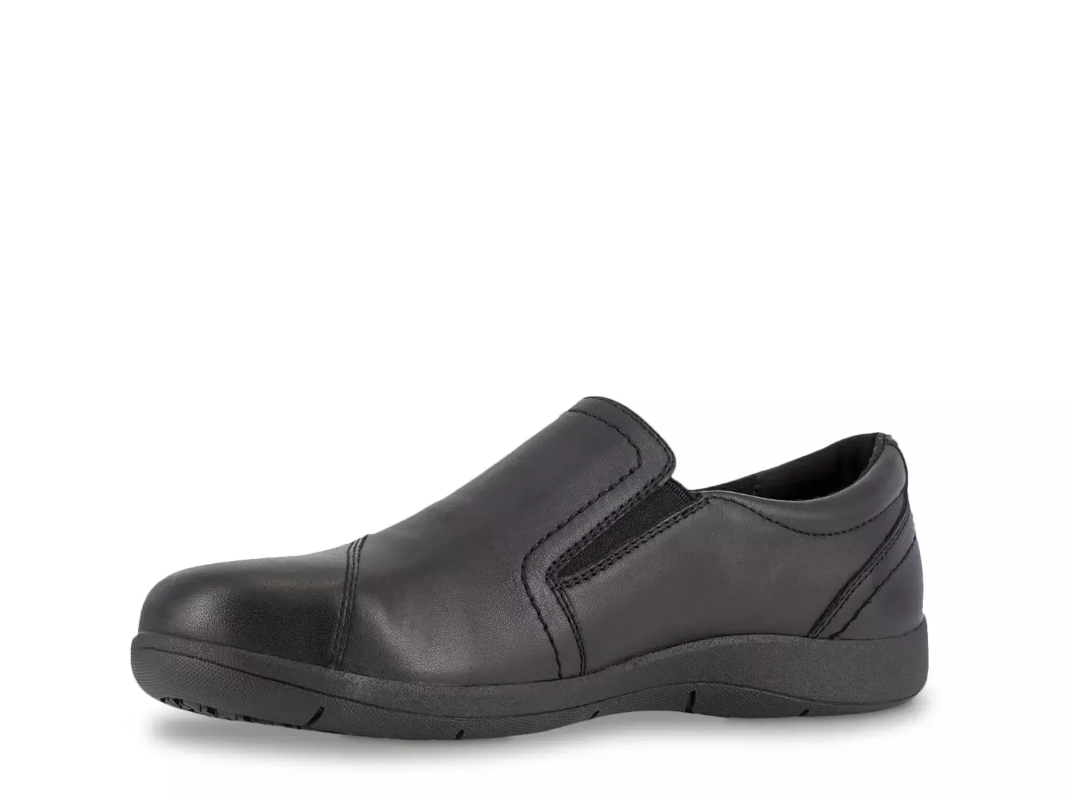 Daisey Alloy Toe Work Слипоны - женские Rockport Works, Black — фото 4