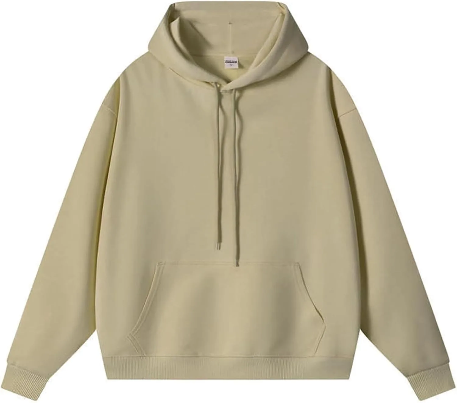 

Мужской утепленный хлопковый худи с капюшоном и карманами