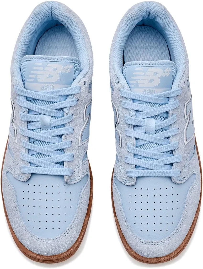 Кроссовки New Balance 480 V1, Baby Blue/Gum — фото 2