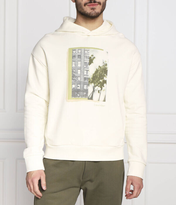 

Толстовка Calvin Klein Regular Fit, экрю