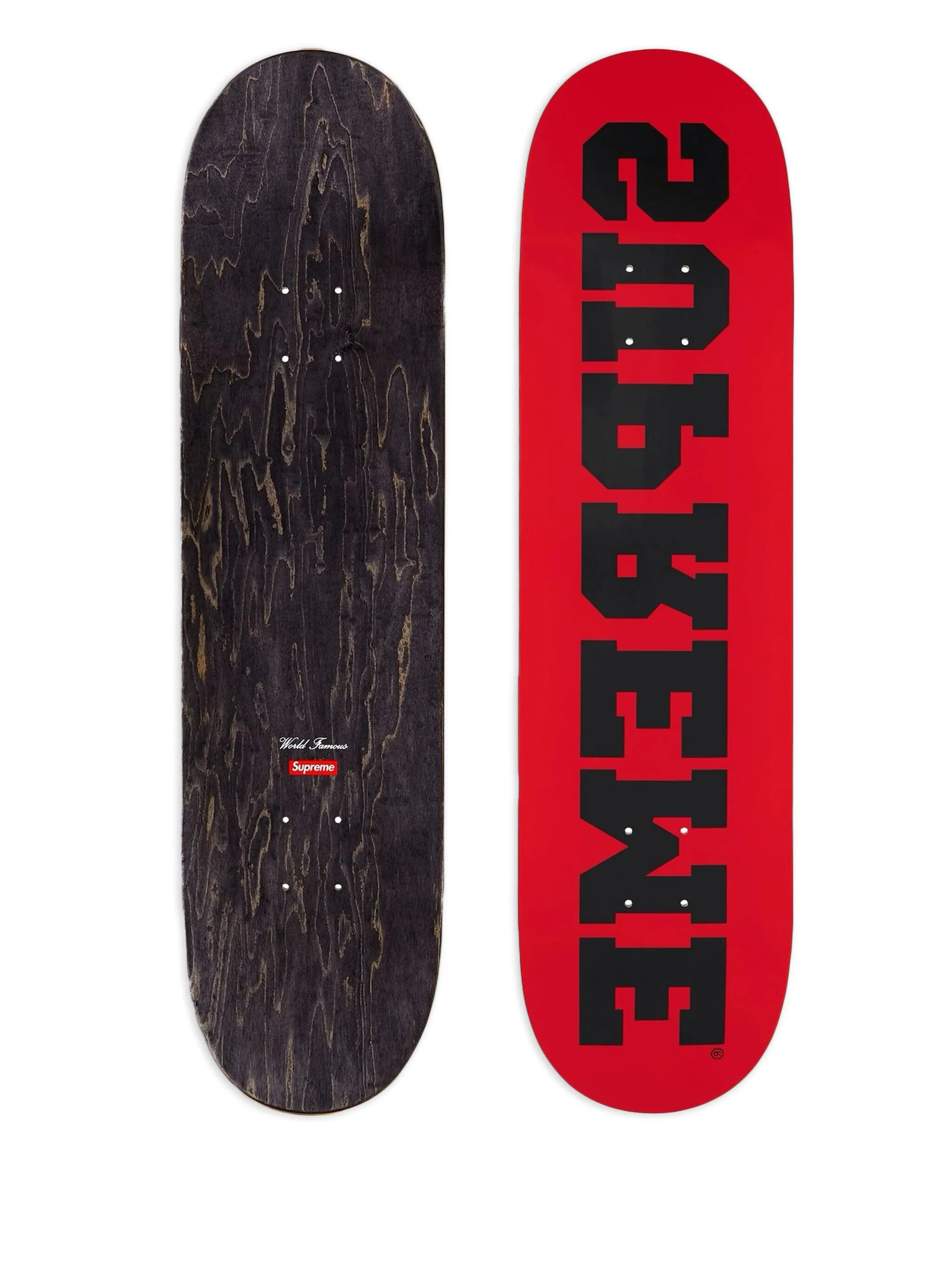 

Скейтборд Supreme, красный