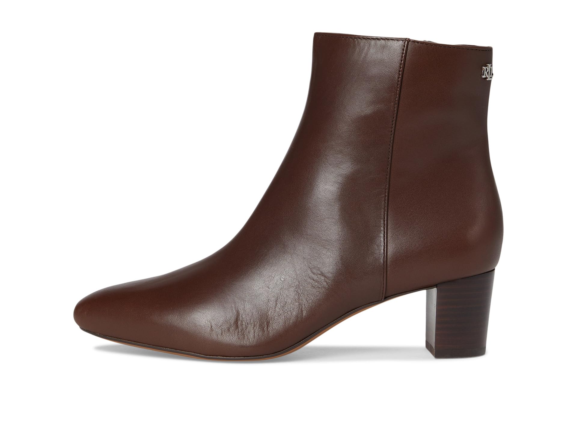 Ботинки Lauren Ralph Lauren Demi Calfskin Bootie, цвет Dark Hickory — фото 4