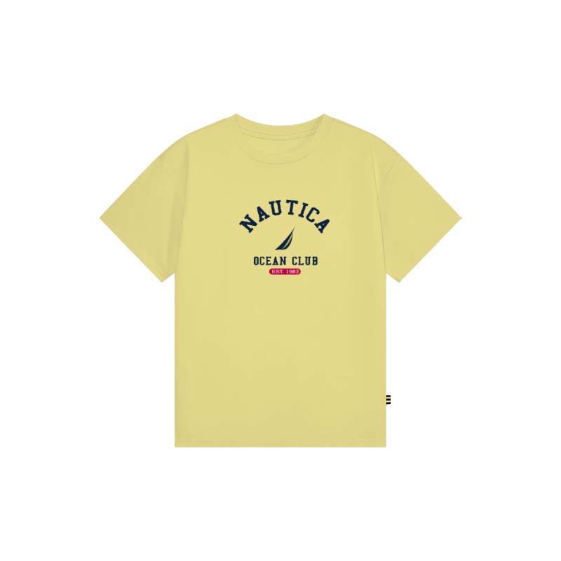 

Футболка для младших школьников NAUTICA, светло-оливковый