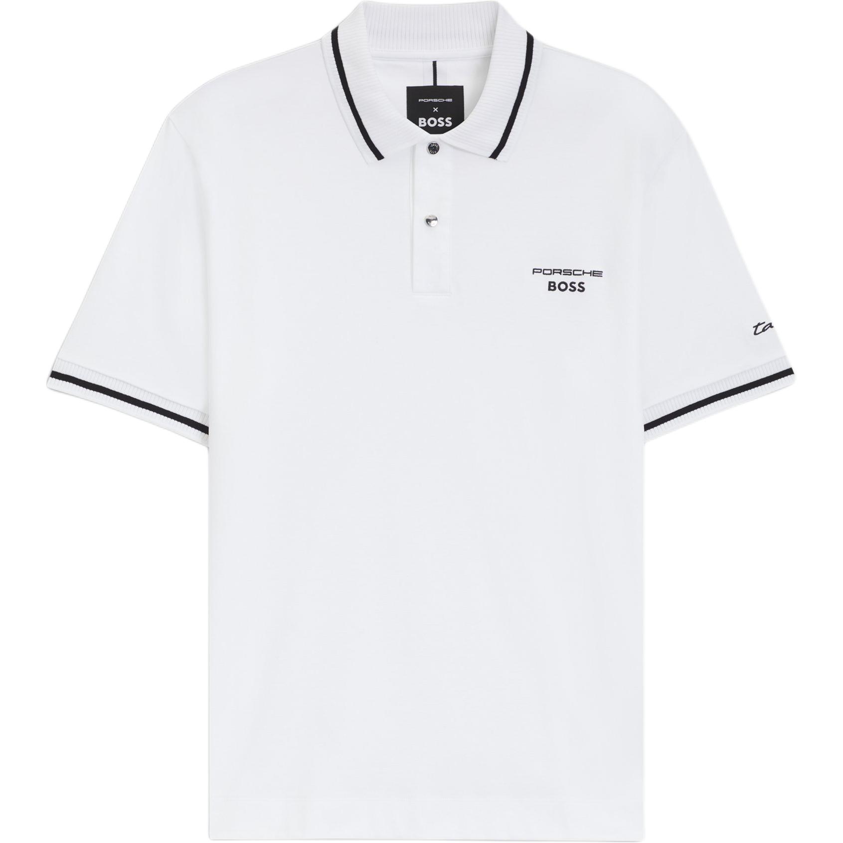

Рубашка-поло Boss X Porsche стандартного кроя Hugo Boss, белый