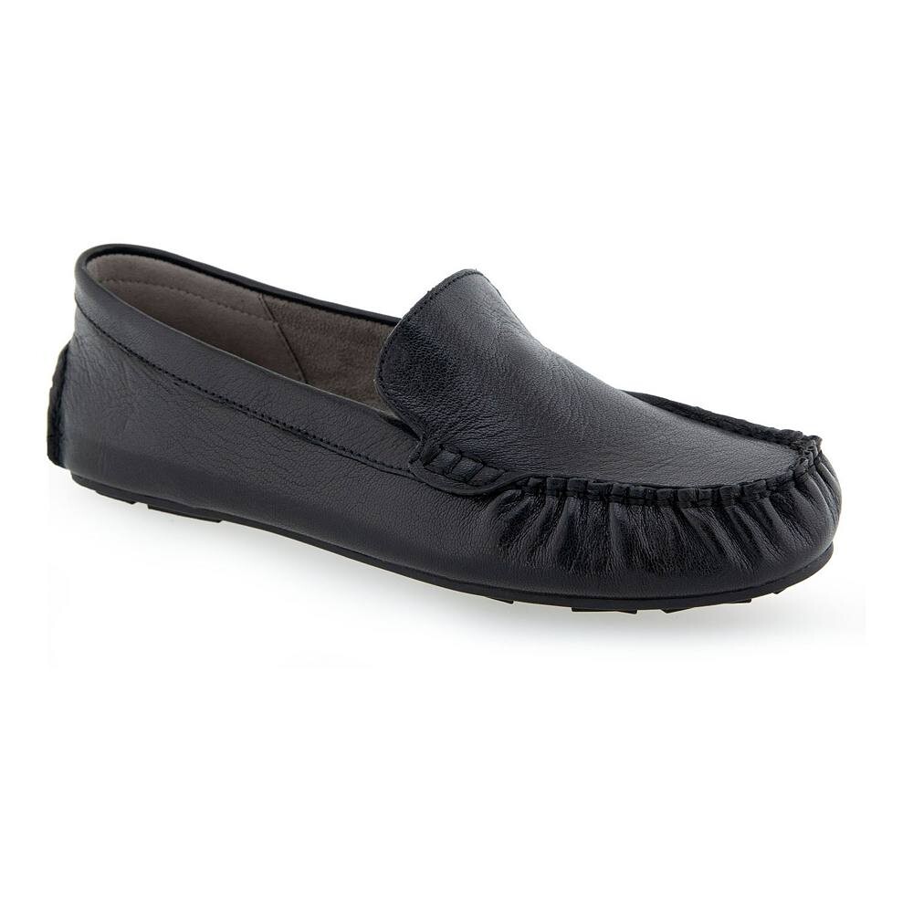 

Женские кожаные лоферы Aerosoles Coby, цвет Black Leather