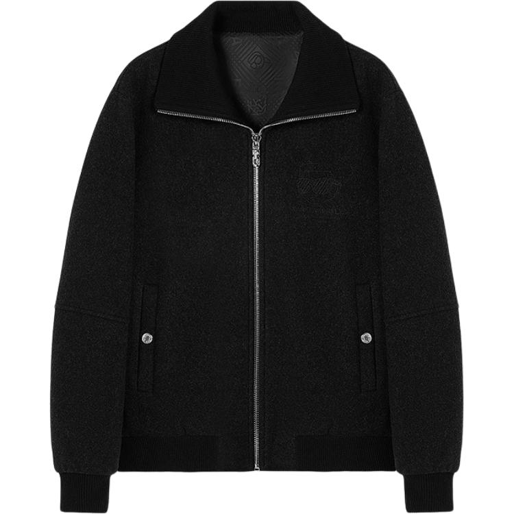 

KARL LAGERFELD / Karl Lagerfeld Jeans Черное мужское пальто, Black